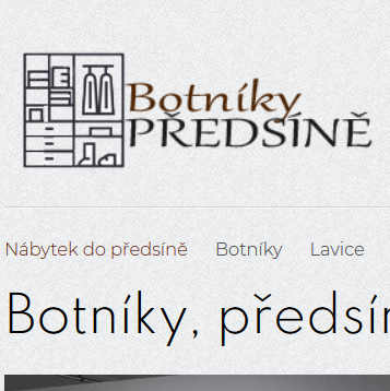 Botníky, předsíně