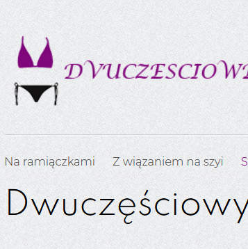 wuczęściowe stróje kąpielowe