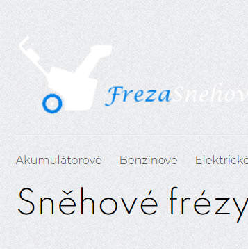 Sněhové frézy