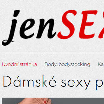 Dámské sexy prádlo a oblečení