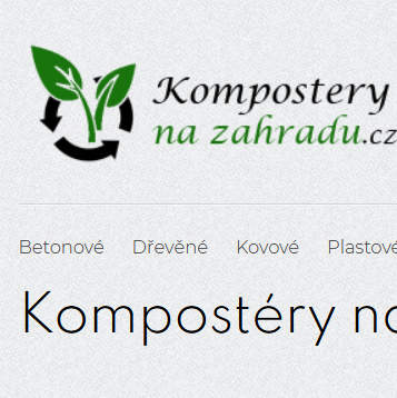 Kompostéry na zahradu