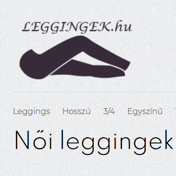 Női leggingek