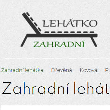 Zahradní lehátko