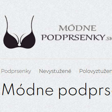 Módne podprsenky