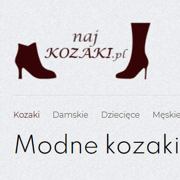 Modne kozaki