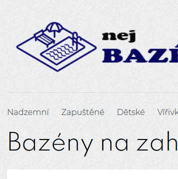 Bazény na zahradu