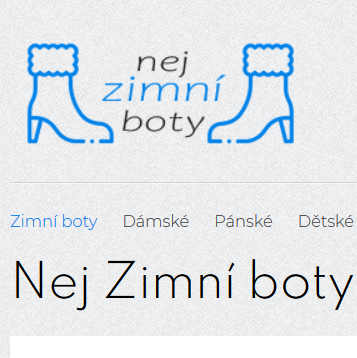 Nej Zimní boty