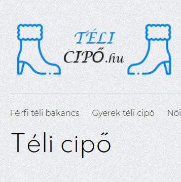 Téli cipő