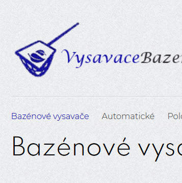 Bazénové vysavače