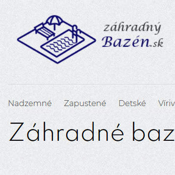 Záhradné bazény